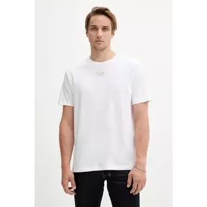 Diesel tricou din bumbac T-ADJUST-OD culoarea alb, cu imprimeu, A17880.0CLBR imagine