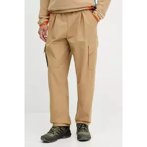 adidas TERREX pantaloni de exterior culoarea verde, drept, JM7424 imagine