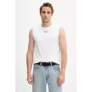 Diesel tricou din bumbac T-BISCO culoarea alb, A15372.0CLBR imagine