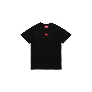 Diesel tricou de bumbac pentru copii TXDIEGO T-SHIRT culoarea negru, cu imprimeu, J02501 imagine