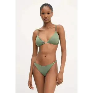 Answear.LAB costum de baie din două piese culoarea verde, cupa usor rigidizata imagine