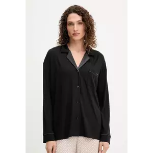 BOSS cămașă de pijama culoarea negru, 50545588 imagine