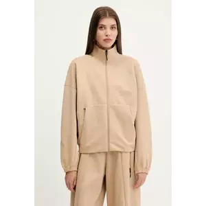 adidas bluză x Z.N.E culoarea maro, uni, JW7776 imagine