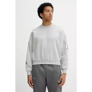 adidas bluză x Mercedes culoarea gri, cu imprimeu, JW3480 imagine