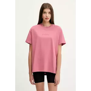 Vans tricou din bumbac culoarea roz, VN000RANZRY1 imagine