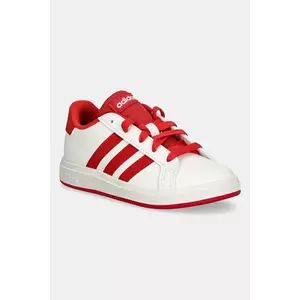 adidas sneakers pentru copii GRAND COURT 2.0 culoarea alb, JQ0703 imagine
