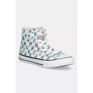 Converse tenisi copii Doraemon · Converse Chuck Taylor All Star culoarea alb, A15793C imagine