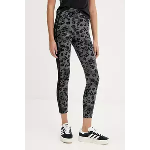adidas colanți Animal culoarea gri, cu imprimeu, JM1863 imagine