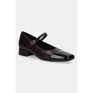 Vagabond Shoemakers pantofi de piele DEBBI culoarea bordo, cu toc drept, 5918-002-85 imagine