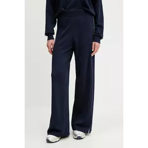 P.E Nation pantaloni de trening Retreat culoarea bleumarin, cu imprimeu, 251KP064 imagine