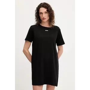 BOSS cămașă de noapte culoarea negru, 50545587 imagine