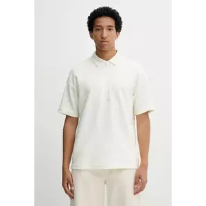 adidas polo de bumbac ALL SZN culoarea bej, uni, JL6547 imagine