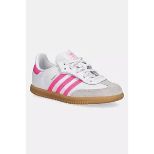 adidas Originals sneakers pentru copii SAMBA OG culoarea alb, JQ3188 imagine