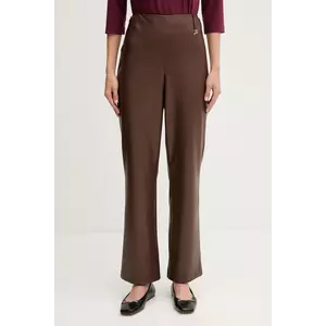 Joseph Ribkoff pantaloni culoarea maro, drept, high waist, 253060 imagine