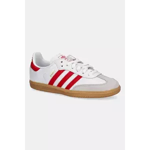 adidas Originals sneakers pentru copii SAMBA OG culoarea alb, JQ2829 imagine