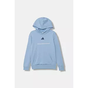 adidas bluză copii cu glugă, cu imprimeu, KC2805 imagine