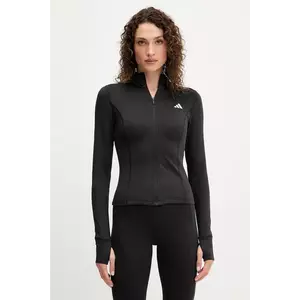adidas Performance hanorac de antrenament culoarea negru, uni, JM9185 imagine