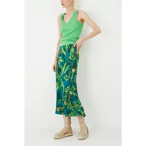 Medicine fusta culoarea verde, maxi, evazati imagine