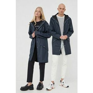 Rains geacă 12020 Long Jacket culoarea bleumarin, de tranziție 12020.47-Navy imagine