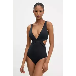 Answear.LAB costum de baie dintr-o bucată culoarea negru, cupa usor rigidizata imagine