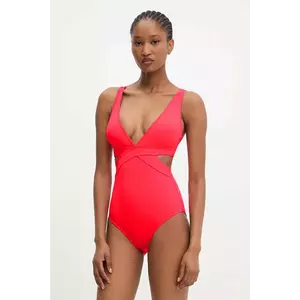 Answear.LAB costum de baie dintr-o bucată culoarea roz, cupa usor rigidizata imagine
