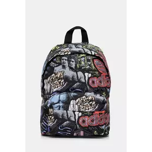 adidas Originals rucsac Pride x Jeremy Scott culoarea negru, mic, cu imprimeu, JX3210 imagine