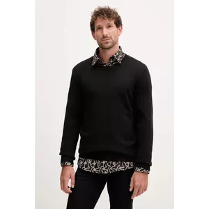 Joop! pulover de bumbac culoarea negru, light, 30046902 imagine