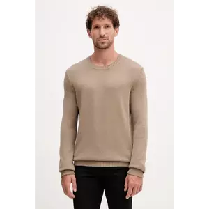 Joop! pulover de bumbac culoarea bej, light, 30046902 imagine