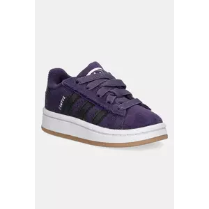 adidas Originals sneakers de piele întoarsă pentru copii CAMPUS 00s culoarea violet, JQ8561 imagine