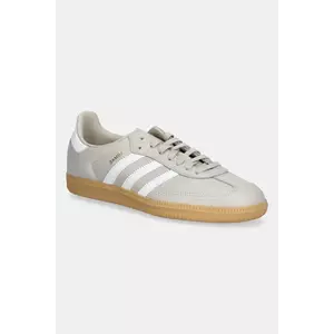 adidas Originals teniși din piele copii SAMBA OG culoarea bej, JQ2853 imagine