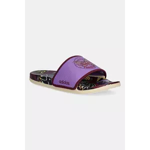 adidas papuci culoarea bordo, JQ1250 imagine