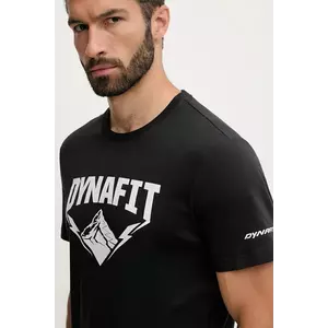 Dynafit tricou Graphic barbati, culoarea negru, cu imprimeu, 08.0000070998 imagine
