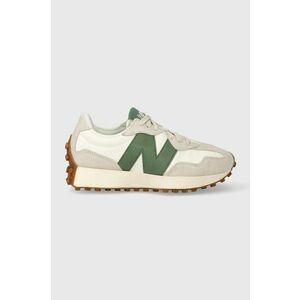 New Balance sneakers din piele 327 culoarea alb U327LX imagine