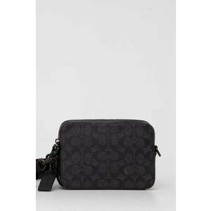 Coach borseta de piele culoarea gri imagine