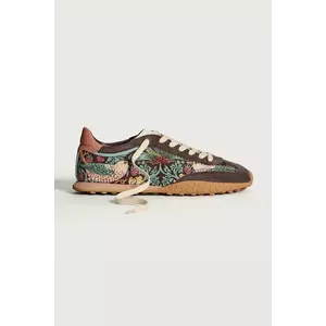 Hoff sneakers BRIDGE MORRIS BROWN culoarea maro, 22561003 imagine