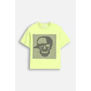 Coccodrillo tricou de bumbac pentru copii culoarea verde, cu imprimeu, SAGE TIME BOY JUNIOR imagine