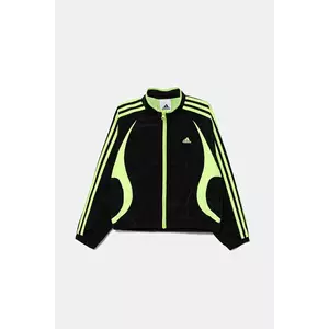 adidas Originals bluză copii culoarea negru, cu imprimeu, JY6323 imagine