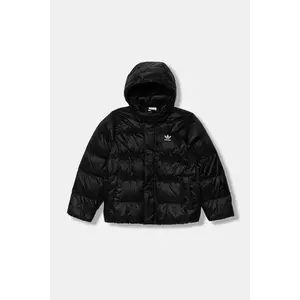 adidas Originals geacă de puf pentru copii culoarea negru, JX0550 imagine