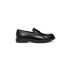 Geox mocasini de piele U MASSIMIANO culoarea negru, U56H9C 00043 C9999 imagine