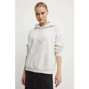 Levi's bluza femei, culoarea gri, cu glugă, neted, A5943 imagine
