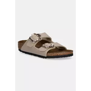 Birkenstock slapi copii Arizona culoarea bej, 1030419 imagine