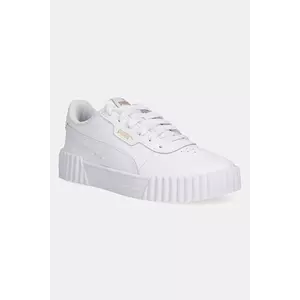 Puma sneakers pentru copii Carina 3.0 culoarea alb, 401476 imagine