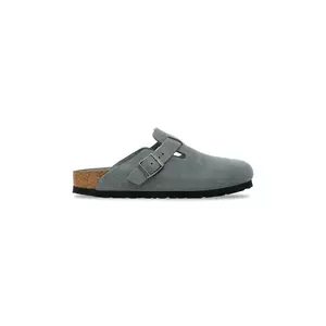 Birkenstock papuci Boston culoarea gri, 1030870 imagine