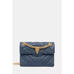 Kurt Geiger London geantă de piele KENSINGTON culoarea albastru marin, 4372889109 imagine