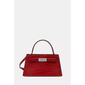 Tory Burch geantă de piele Lee Radziwill culoarea rosu, 169568-600 imagine