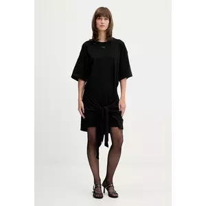 Diesel rochie D-EIVOR culoarea negru, mini, oversize, A19232.0NIAX imagine