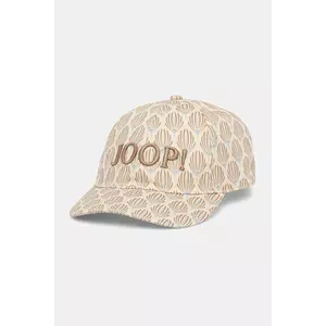 Joop! șapcă de baseball din bumbac culoarea bej, 30047868 imagine