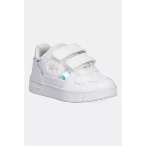 Lacoste sneakers pentru copii culoarea alb, 48SUI0005 imagine