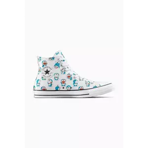 Converse teniși Converse x Doraemon Chuck Taylor All Star culoarea alb, A15791C imagine