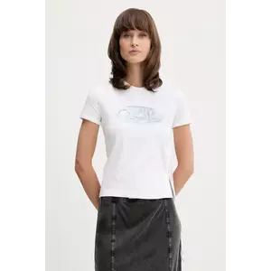 Diesel tricou T-LAYA culoarea bej, A19368.0HQAH imagine